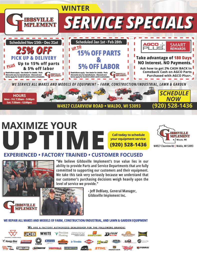 Service Specials